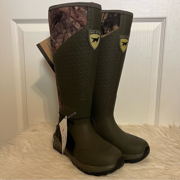 NWT Irish Setter Red Wing MudTrek Hunting Boots